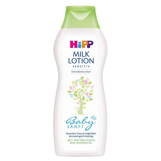 HiPP Baby Gentle Milk Lotion with organic almond oil - 11.84 fl.oz / 350ml : Baby