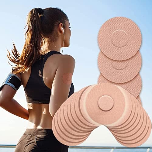 Waterproof Adhesive Patches – Round, Nonslip & Breathable Sensor Covers for Outdoor & Sports Use (30PCS)