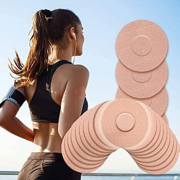 Waterproof Adhesive Patches – Round, Nonslip & Breathable Sensor Covers for Outdoor & Sports Use (30PCS)