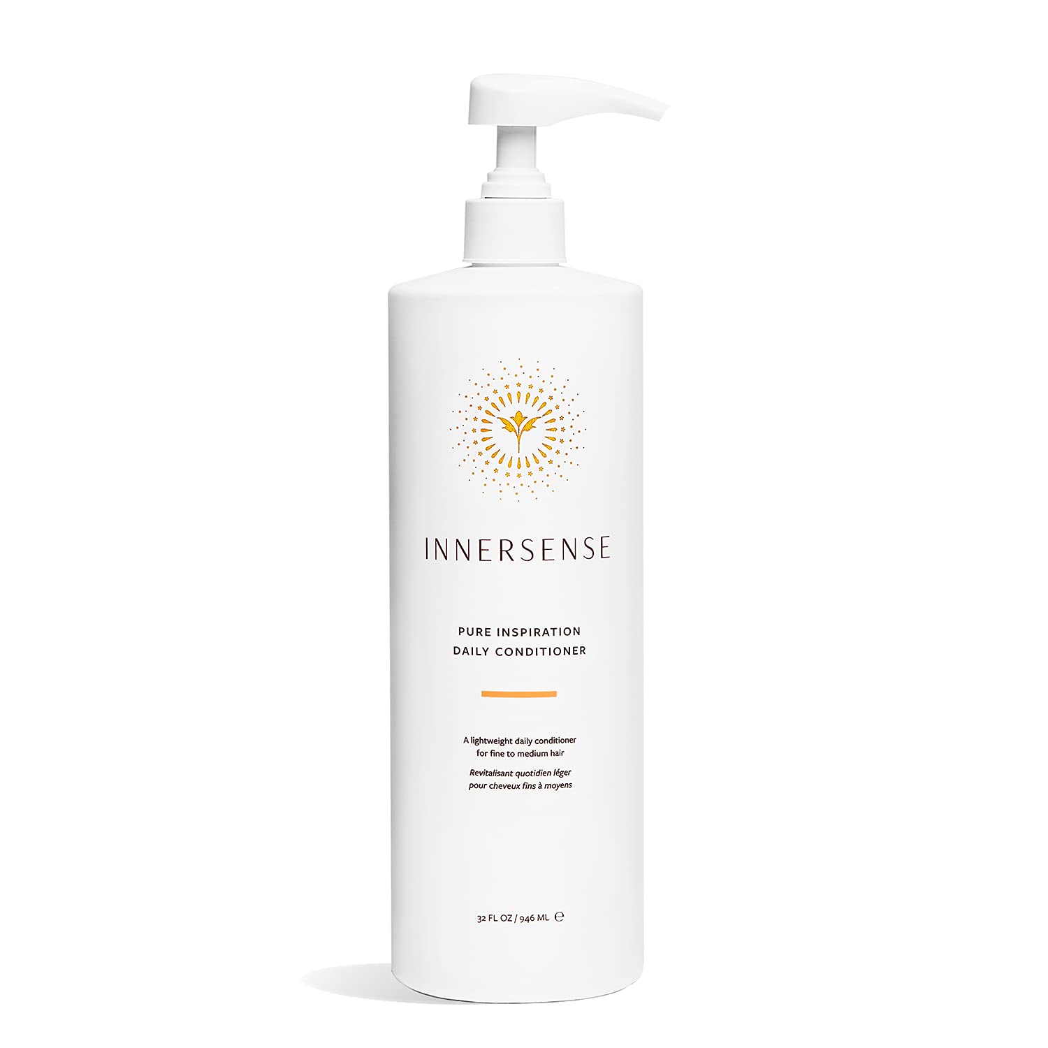 Innersense Organic Beauty - Natural Pure Inspiration Daily Conditioner | Non-Toxic, Cruelty-Free, Clean Haircare (32Oz)