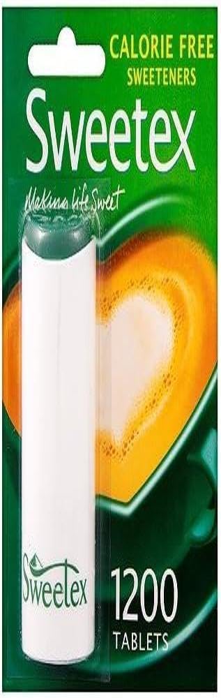 Sweetex Calorie Free Sweetener, 1200 Tablets
