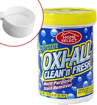 Oxygen Stain Remover Powder, 14-oz, Fresh Scent : Health & Household