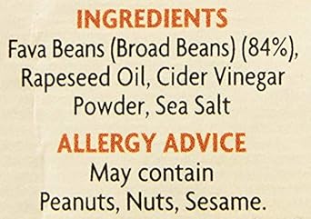 Hodmedod'S Roasted Fava Beans - Sea Salt & Cider Vinegar 300G (Pack Of 1)
