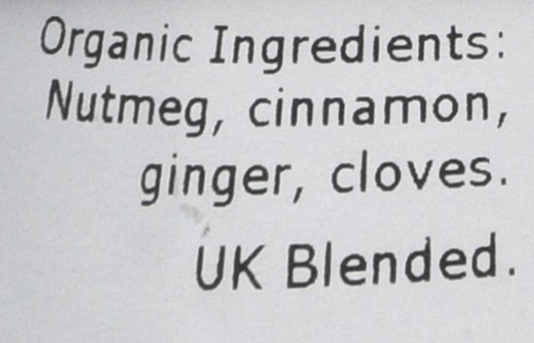 Steenbergs Organic Pumpkin Pie Spice Seasoning Standard Jar 40G