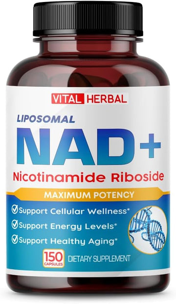 Liposomal Nicotinamide Riboside Complex – Nr With Resveratrol, Quercetin & More – 150 Capsules – Made In Usa