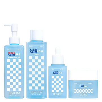 Ultimate I.N.G Skincare Routine Set: Toner, Serum, Cream & Cleansing Oil For Complete Skincare Routine