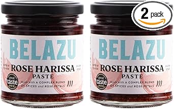 Belazu Rose Harissa Paste 130g (Pack of 2) : Amazon.co.uk: Grocery