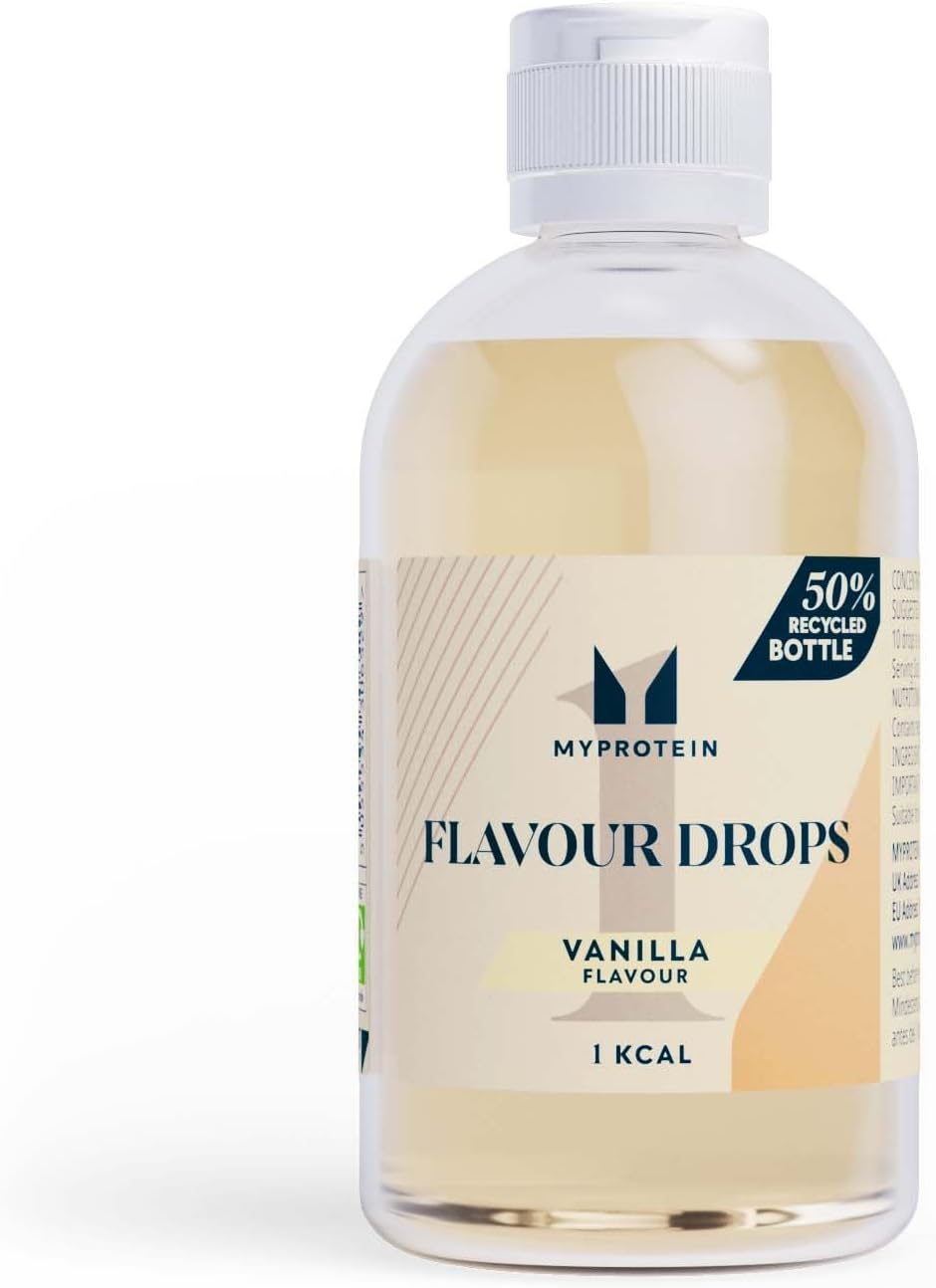 Myprotein Flavdrops Liquid Sweetener | Natural Flavour Enhancer For Protein, Oats, Coffee & More | Sugar-Free & Easy To Mix | Coconut 50 Ml