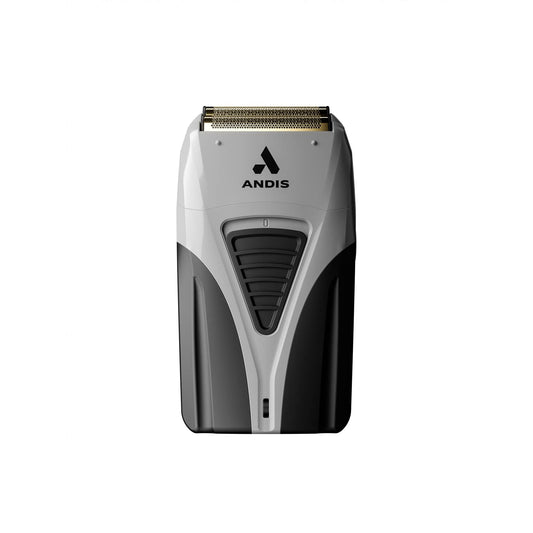 Andis Ts-2 17255 Pro Foil Lithium Titanium Foil Shaver, Cord/Cordless, Smooth Shaving Cordless Shaver With Charger, Black