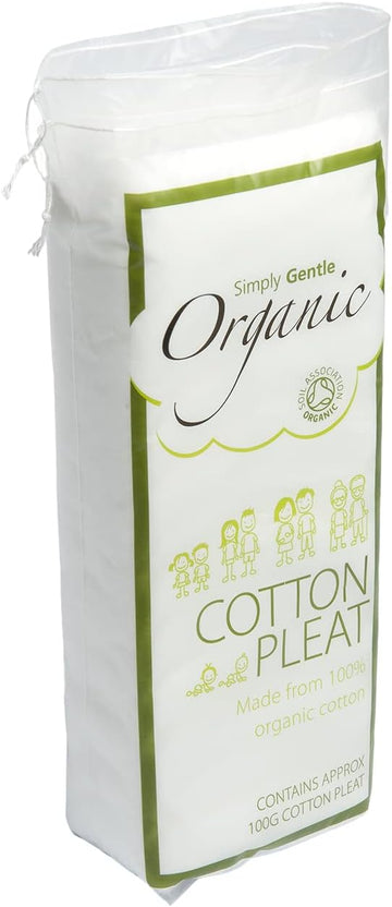 Simply Gentle Organic Pleat (Pack Of 6)