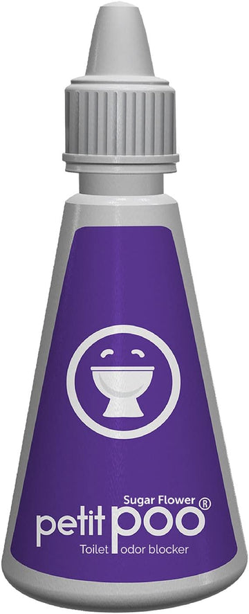 All Natural Toilet Odor Drops Eliminator Deodorizer Odor Blocker Liquid Blocker Air Freshener - Travel Dropper personal Bottle (Sugar Flower Teen)