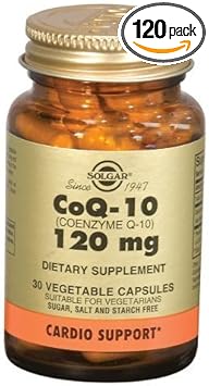 Solgar CoQ-10 120mg 30 Vcaps 2-Pack