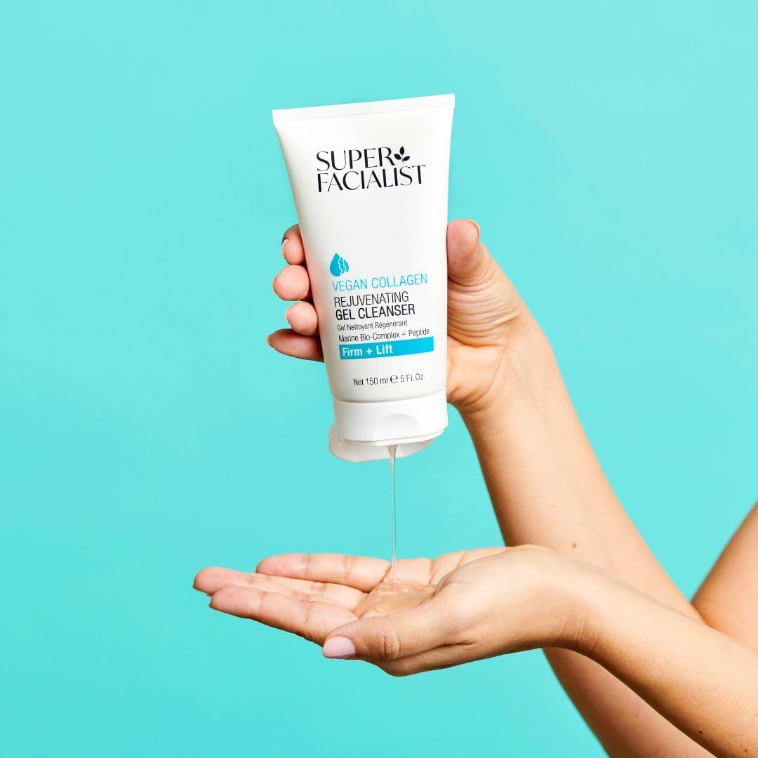 Super Facialist Vegan Collagen Super Smooth Day Cream - Super Smooth Day Cream, Firming, Smoothing & Plumping, Copper, antioxidant-rich Hibiscus, Peptide, Gentle Face Care, Vegan Friendly, 50ml : Amazon.co.uk: Beauty