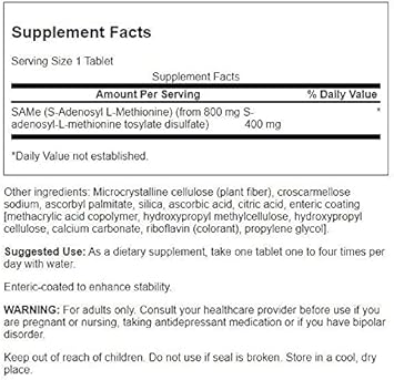 Swanson Ultra High-Potency Same 400 Milligrams 30 Tabs