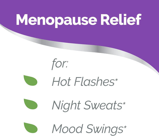 Estroven Mood Boost For Menopause Relief - 30 Ct. - Clinically Proven Ingredients That Help Manage Mood Swings, Night Sweats & Hot Flash Relief - Drug-Free And Gluten-Free