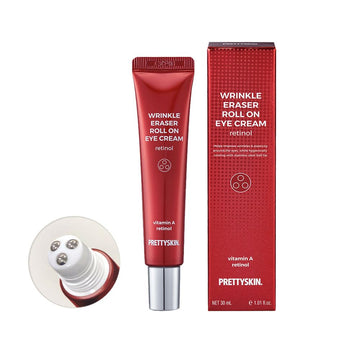 Roll On Eye Cream With Caffeine And Stainless Steel Ball Tip- Under Eye Roller Cream For Elasticity Wrinkles Puffiness Fine Lines-Korean Eye Cream 30Ml/1.01Fl.Oz. (Caffeine)