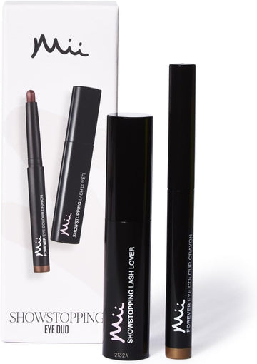 Mii Cosmetics Showstopping Eye Mascara And Eyeshadow Duo - Antique