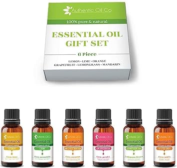 6 Piece 10ml Essential Oil Gift Set 2 Pure and Natural Oils Aromatherapy Diffuser, Cosmetics : Amazon.co.uk: Beauty