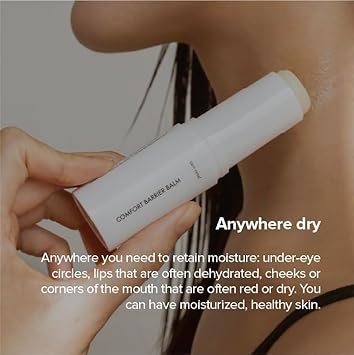 Olivarrier Comfort Barrier Balm 0.35 Oz /10G – Organic Stick Moisturizer With Olive Squalane & Shea Butter, Fragrance-Free, Vegan, For Sensitive & Dry Skin : Beauty & Personal Care