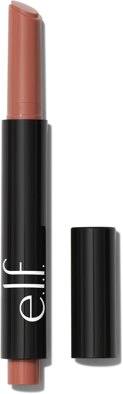 E.L.F. Pout Clout Lip Plumping Pen, Nourishing Lip Balm For Sheer Colour & Shine, Plumps & Moisturises, Vegan & Cruelty-Free, Toasted (Pack Of 2)