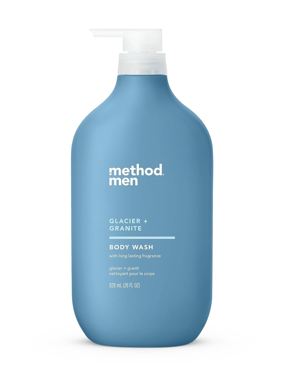 Method Men Body Wash, Glacier + Granite, Paraben And Phthalate Free, 28 Fl Oz (Pack Of 1)