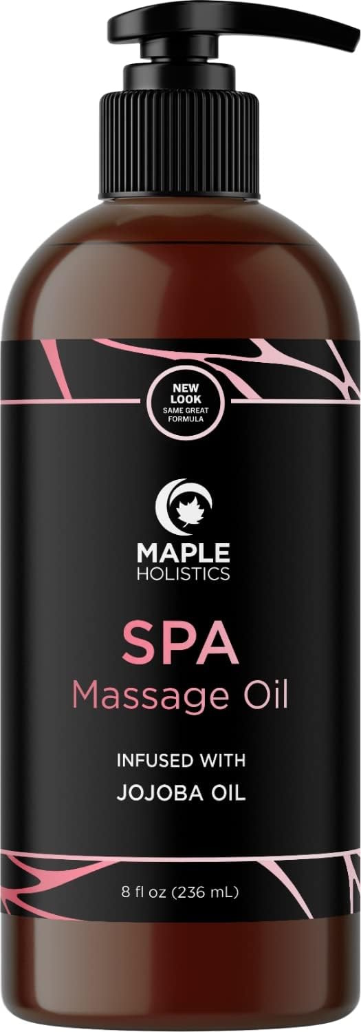 Calming Massage Oil for Massage Therapy - Home Spa Full Body Massage O