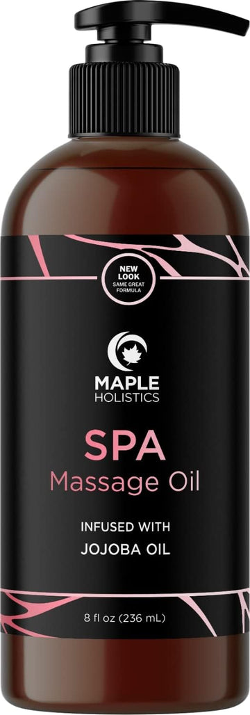 Calming Massage Oil for Massage Therapy - Home Spa Full Body Massage O