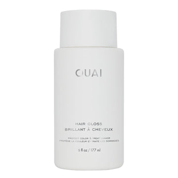 OUAI Hair Gloss - In-Shower Shiny Hair Treatment with Frizz Control - Heat Protectant Hair Glaze Infused with Hyaluronic Acid, Rice Water + Panthenol - Paraben, Phthalate & Sulfate Free (6 Oz)
