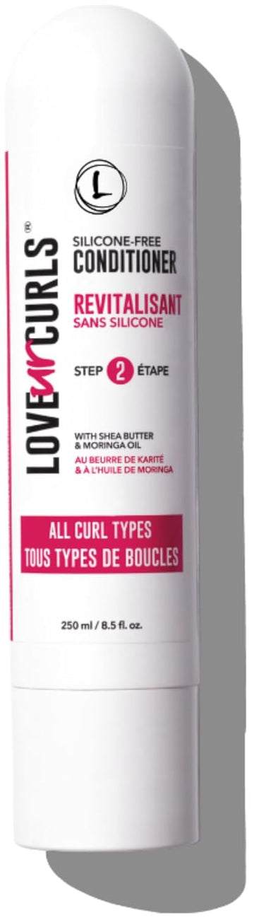 Love Ur Curls Lus Brands Conditioner For Curly, Wavy, Kinky-Coily Hair, 8.5 Oz - Silicone-Free, Hydrating, Detangling For Soft, Smooth Curl Definition - Hair Treatment For Dry Damaged Hair