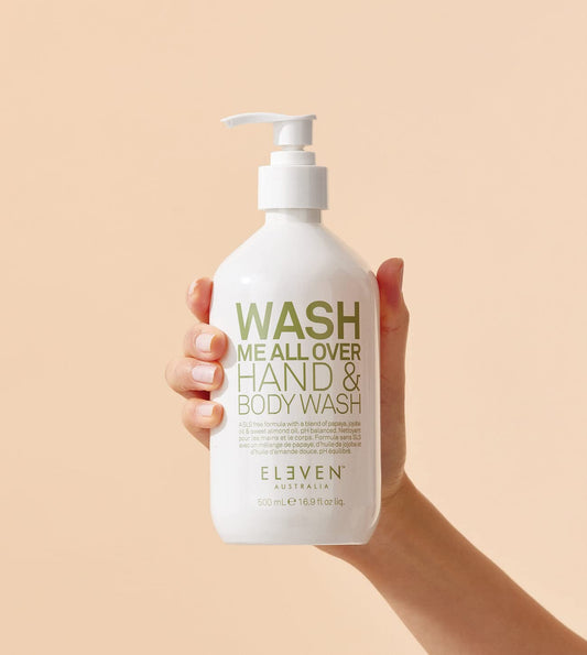 Eleven Australia Wash Me All Over Hand & Body Wash Orange And Coconut Oils Hydrate The Skin