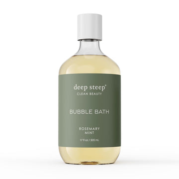 Deep Steep Bubble Bath, 17Oz (Rosemary Mint)
