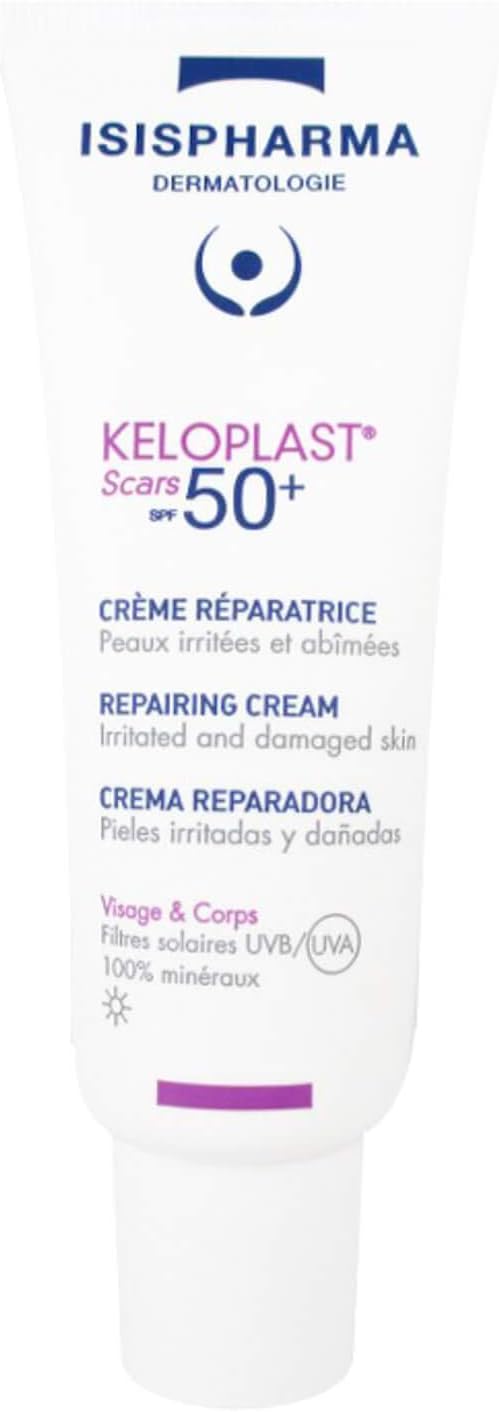 Isispharma Cream Keloplast Scars Spf 50+, 40 Ml