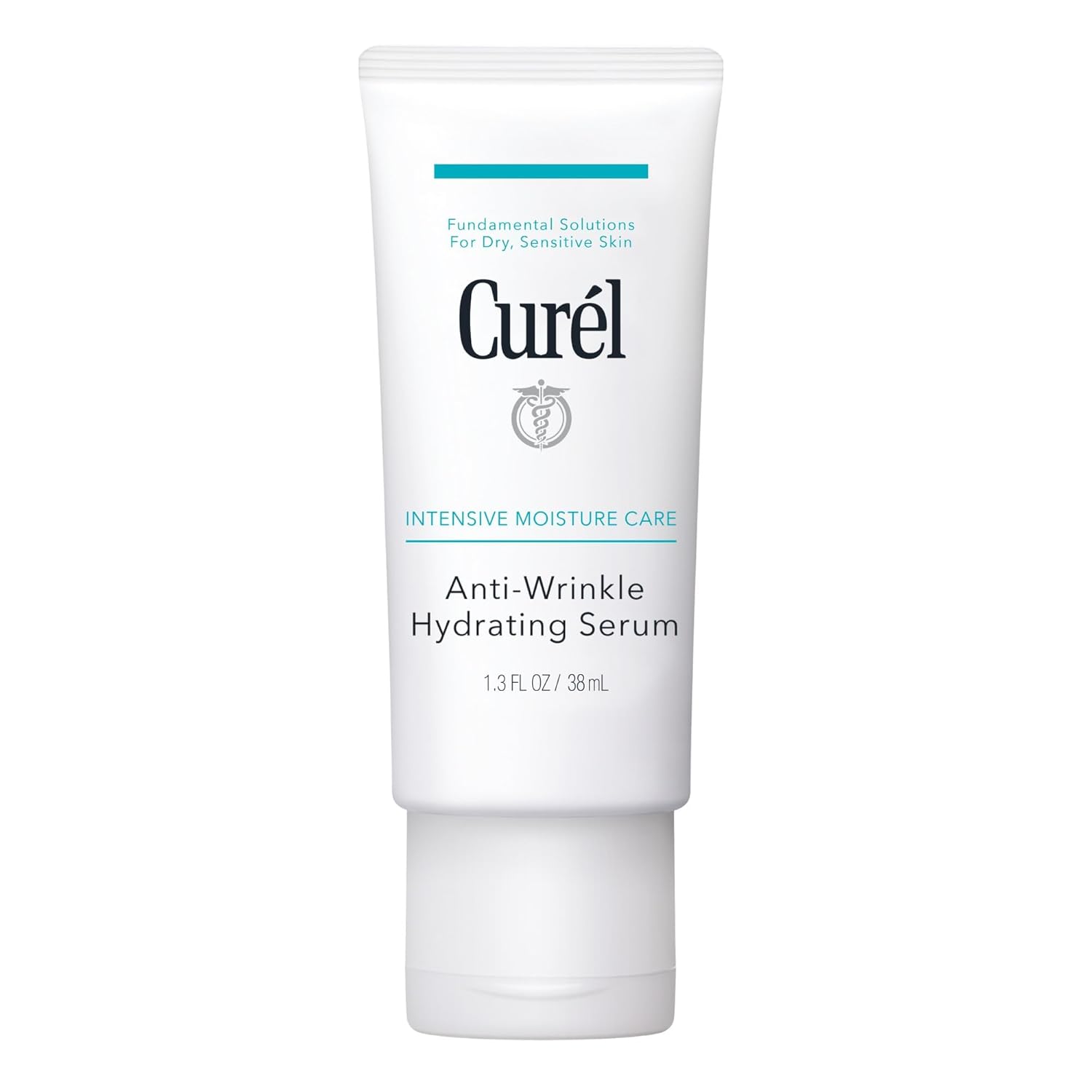 Curel Japan Anti-Wrinkle Hydrating Serum, Lightweight Serum, Fragrance Free & Colorant Free, Sensitive Skin Serum, 1.3 Oz