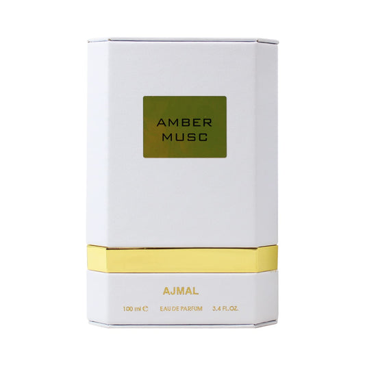 Ajmal Amber Musc For Men And Women (Unisex) Edp - Eau De Parfum 100Ml (3.4 Oz)