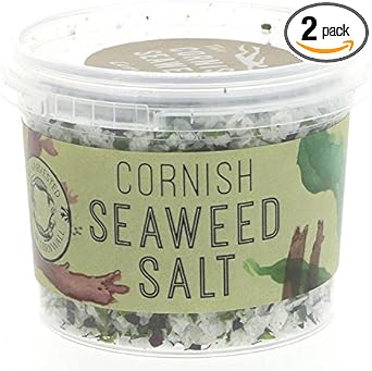 Cornish Seaweed Company | Organic Cornish Seaweed Salt | 2 X 70G