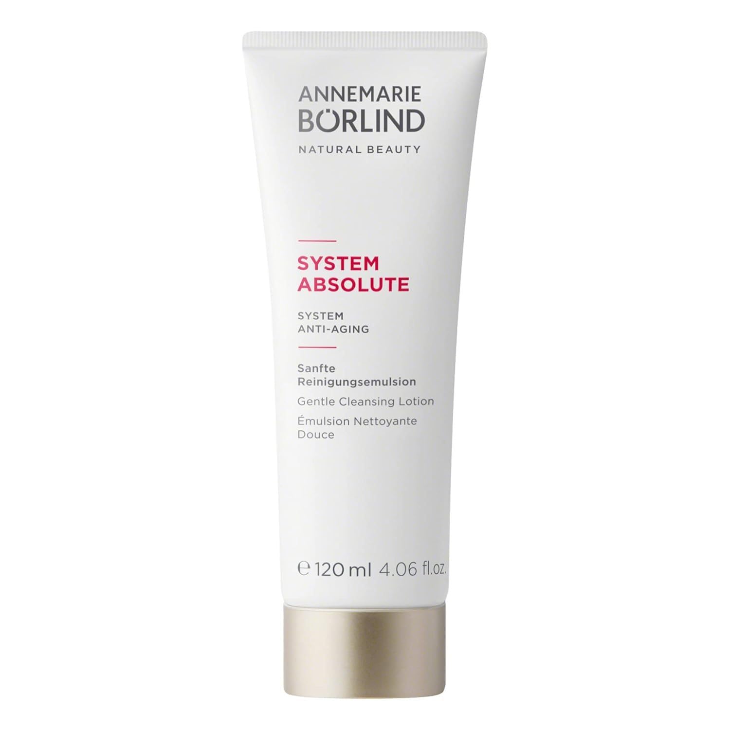 Annemarie Börlind - System Absolute Gentle Cleansing Lotion - Vitamin A + C + E Natural Vegan Face Cleanser - Removes Impurities And Makeup With Mild Tensides - 4.06 Fl. Oz