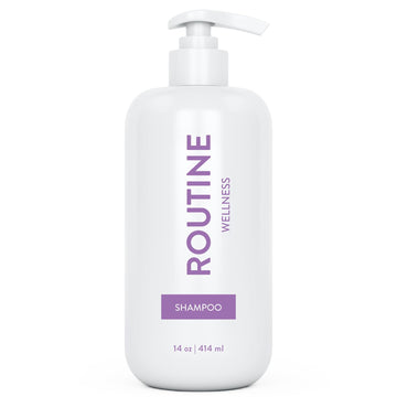 Shampoo For Stronger Hair - Biotin | Vegan | Color Safe | Sulfate-Free | Clinically Tested | Nourishing Oils And Vitamins - Lavender & Cedar 14Oz