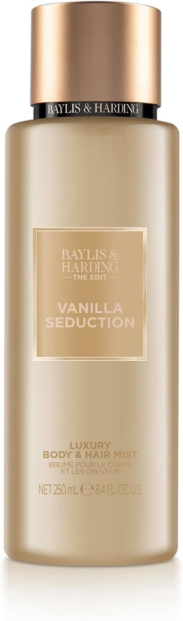 Baylis & Harding The Edit Vanilla Seduction Body & Hair Mist, 250 Ml (Pack Of 1)