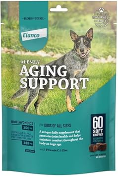 Elanco Alenza Soft Chews Aging Support For Dogs, 60 Count