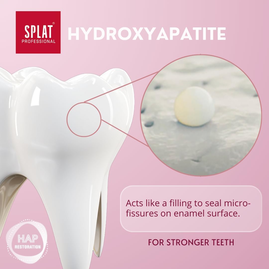 SPLAT® White Plus Toothpaste | Gentle Whitening & Enamel Protection | SLES Free 100g : Amazon.co.uk: Health & Personal Care