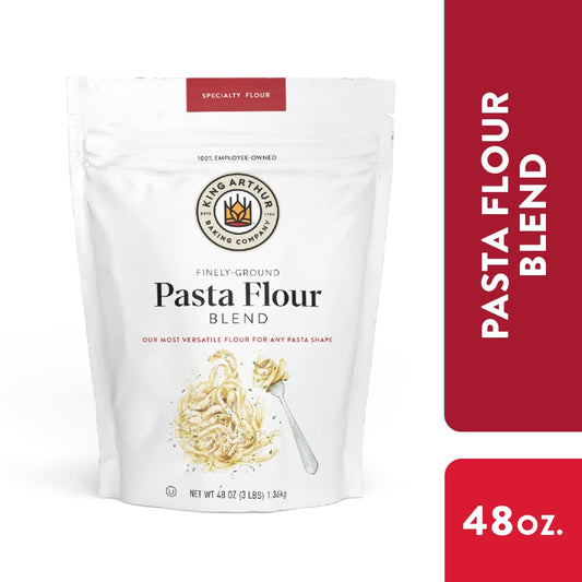 King Arthur Pasta Flour Blend, Finely Ground, 3 Lb,White