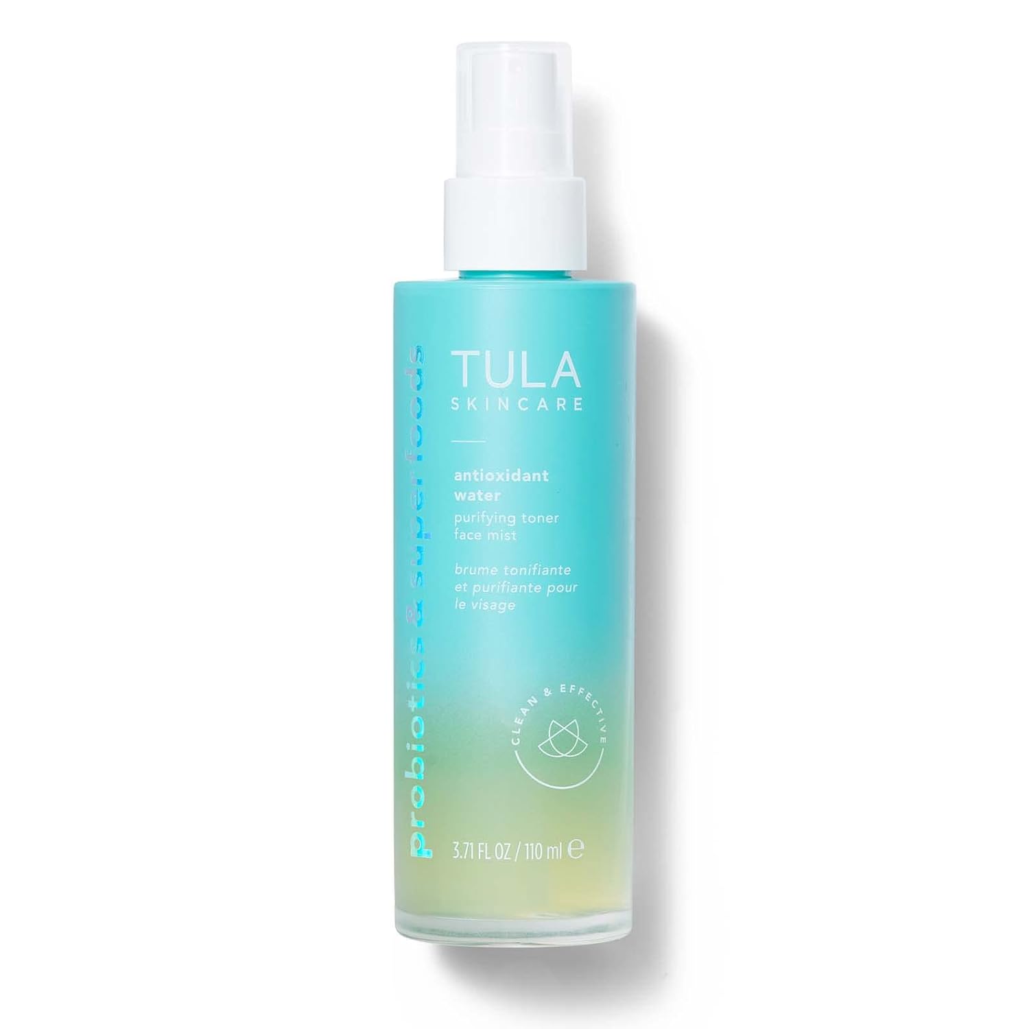 Tula Skin Care Signature Glow Refreshing & Brightening Face Mist | Oil & Alcohol Free, Hydrating & Brightening With Pollution & Blue Light Protection | 3.51 Fl. Oz. (Purifying Toner Mist)