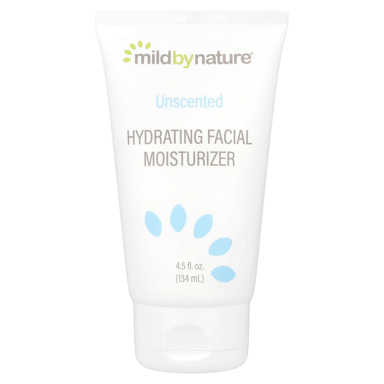 Mild By Nature Hydrating Facial Moisturizer, Unscented, 4.5 Fl Oz (134 Ml)