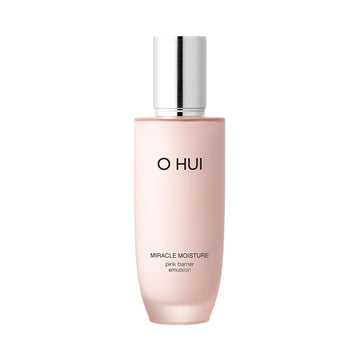 O Hui Miracle Moisture Toner Emulsion, Visibly Improves Skin Texture, Facial Soothing Emulsion, Lightweight Face Moisturizer, Korean Skin Care, Ceramides, Glycerin, Panthenol, Squalane, Glass Skin