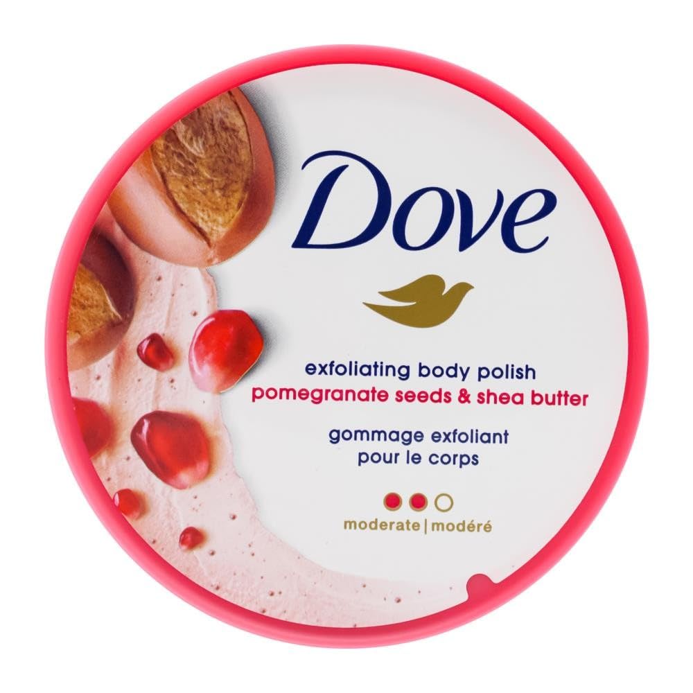 Dove Scrub Brown Sugar & Coconut Butter For Silky Smooth Skin Body Scrub Exfoliates & Restores Skin'S Natural Nutrients 10.5 Oz