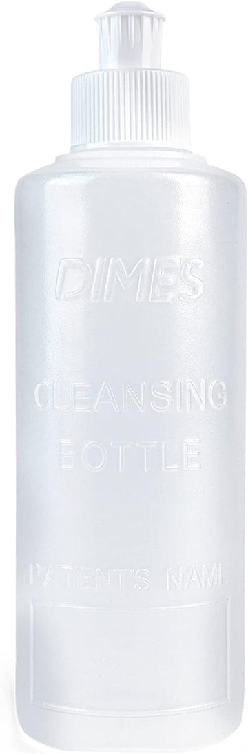 Dimes Perineal Lavette Irrigation Bottle, 8 oz. - Peri Bottle for Postpartum Care - After-Birth Essentials for Mom to Soothe and Clean Perineal Area - Premium Portable Bidet for Women