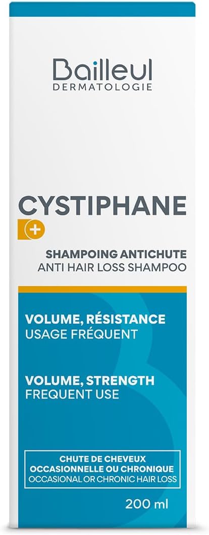 Cystiphane Biorga Anti Hair Loss Shampoo, 1 Pack (1 X 200 Ml)