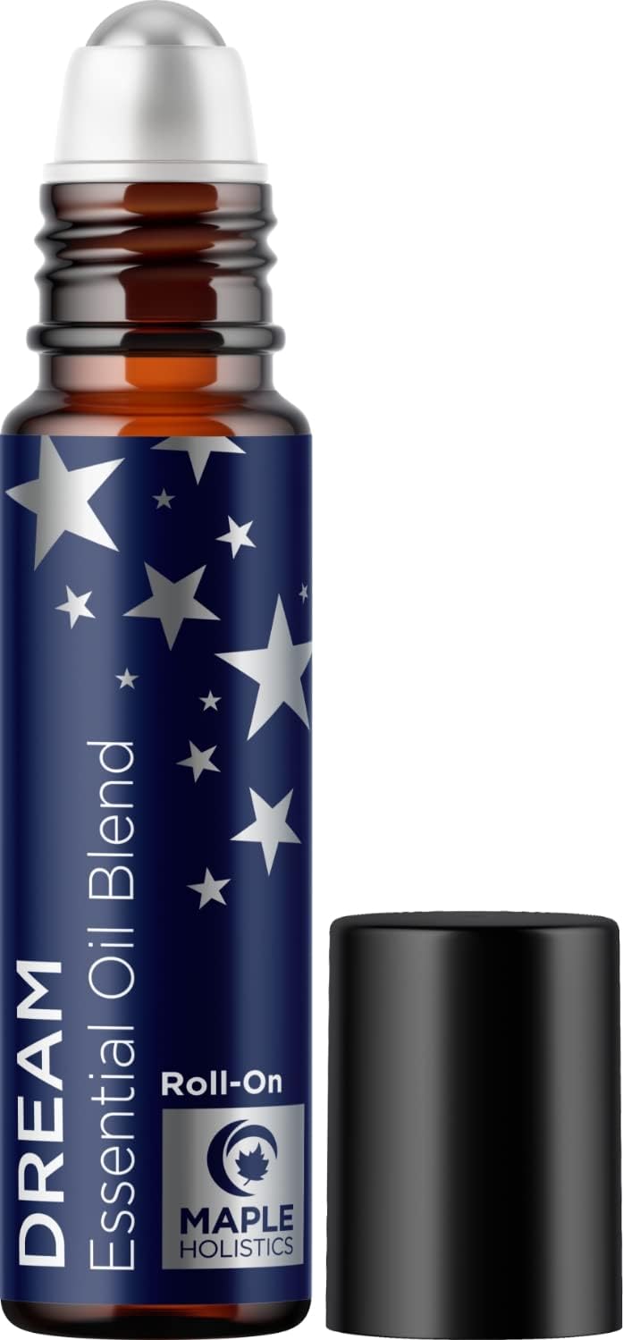Sleep Essential Oil Roll On - Sleep Essential Oil Blend With Aromatherapy Oils For Restful Sleep And Relaxation - Calming Pre-Diluted Sleep Oil Blend With Pure Lavender Oil Roman Chamomile And Sage