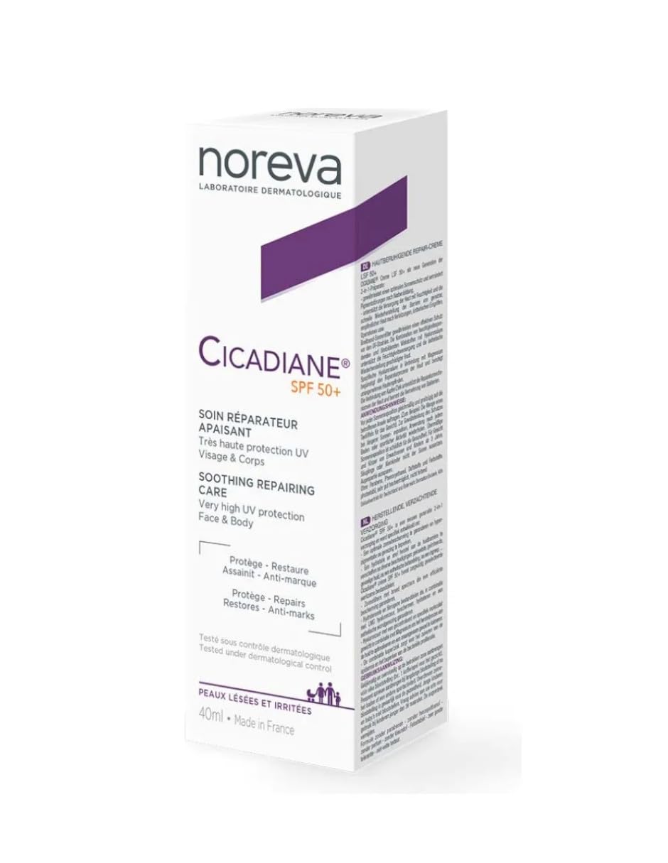 Noreva Cicadiane Protect Photoprotective Repairing Care Spf 50+ 40Ml By Noreva