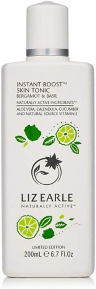 Liz Earle Instant Boost Skin Tonic Facial Toner Bergamot & Basil, 200Ml